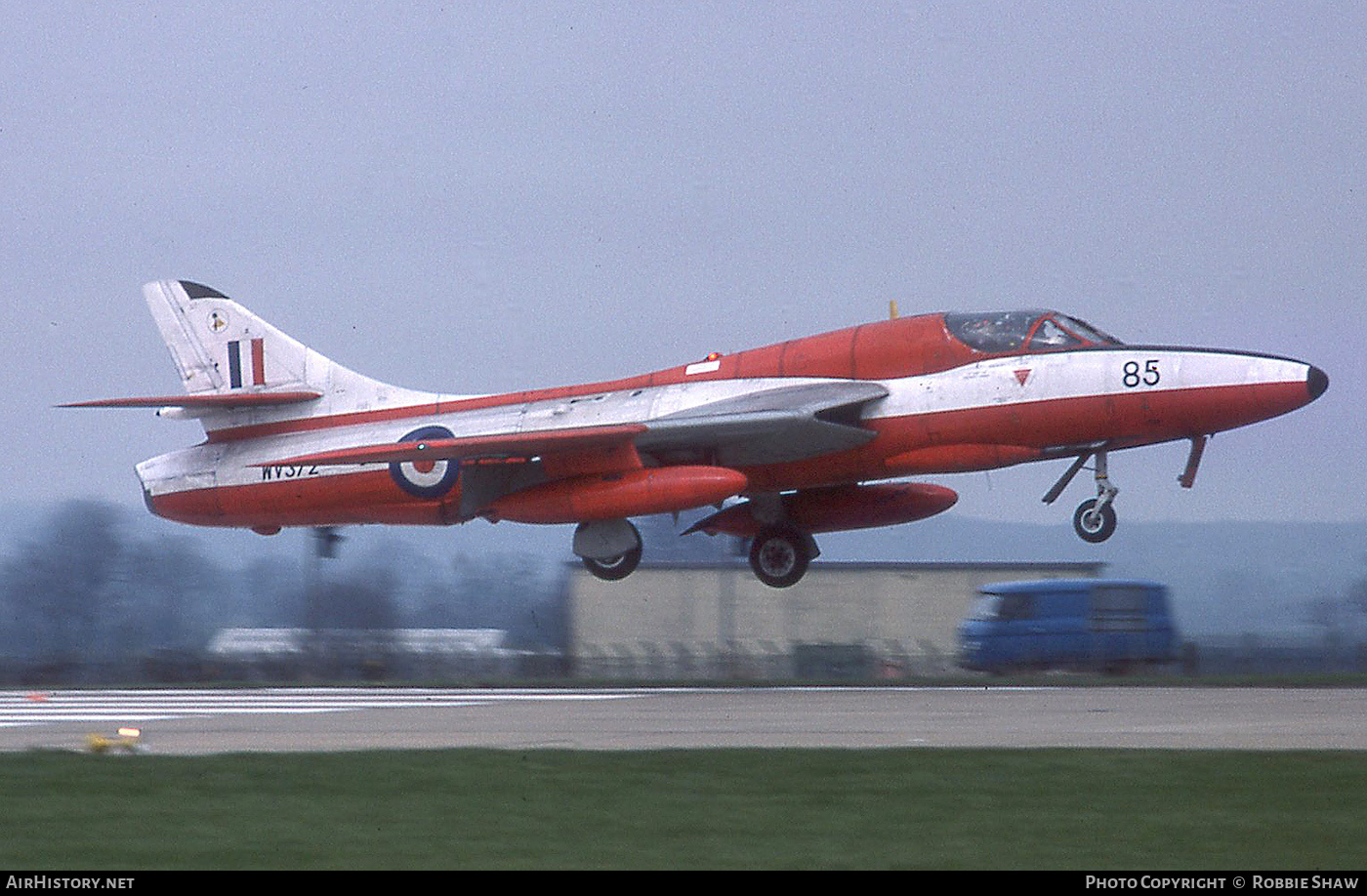 Aircraft Photo of WV372 | Hawker Hunter T7 | UK - Air Force | AirHistory.net #258840