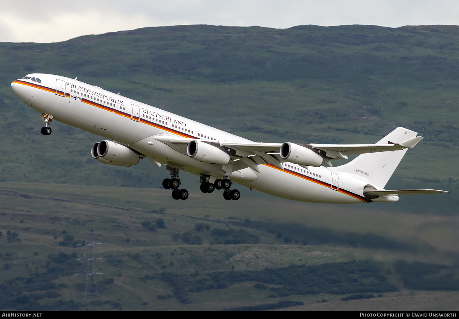 Aircraft Photo of 1601 | Airbus A340-313 | Germany - Air Force | AirHistory.net #258852