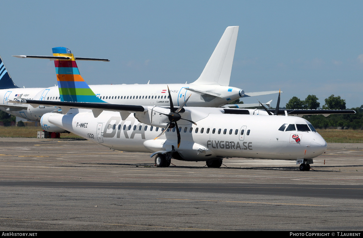 Aircraft Photo of F-WWEZ | ATR ATR-72-600 (ATR-72-212A) | BRA - Braathens Regional Airlines | AirHistory.net #258856