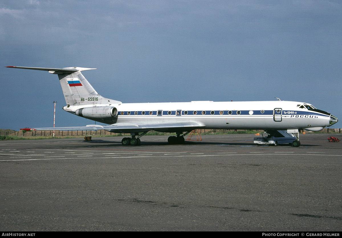 Aircraft Photo of RA-65916 | Tupolev Tu-134A-3 | Rossiya - Special Flight Detachment | AirHistory.net #258857