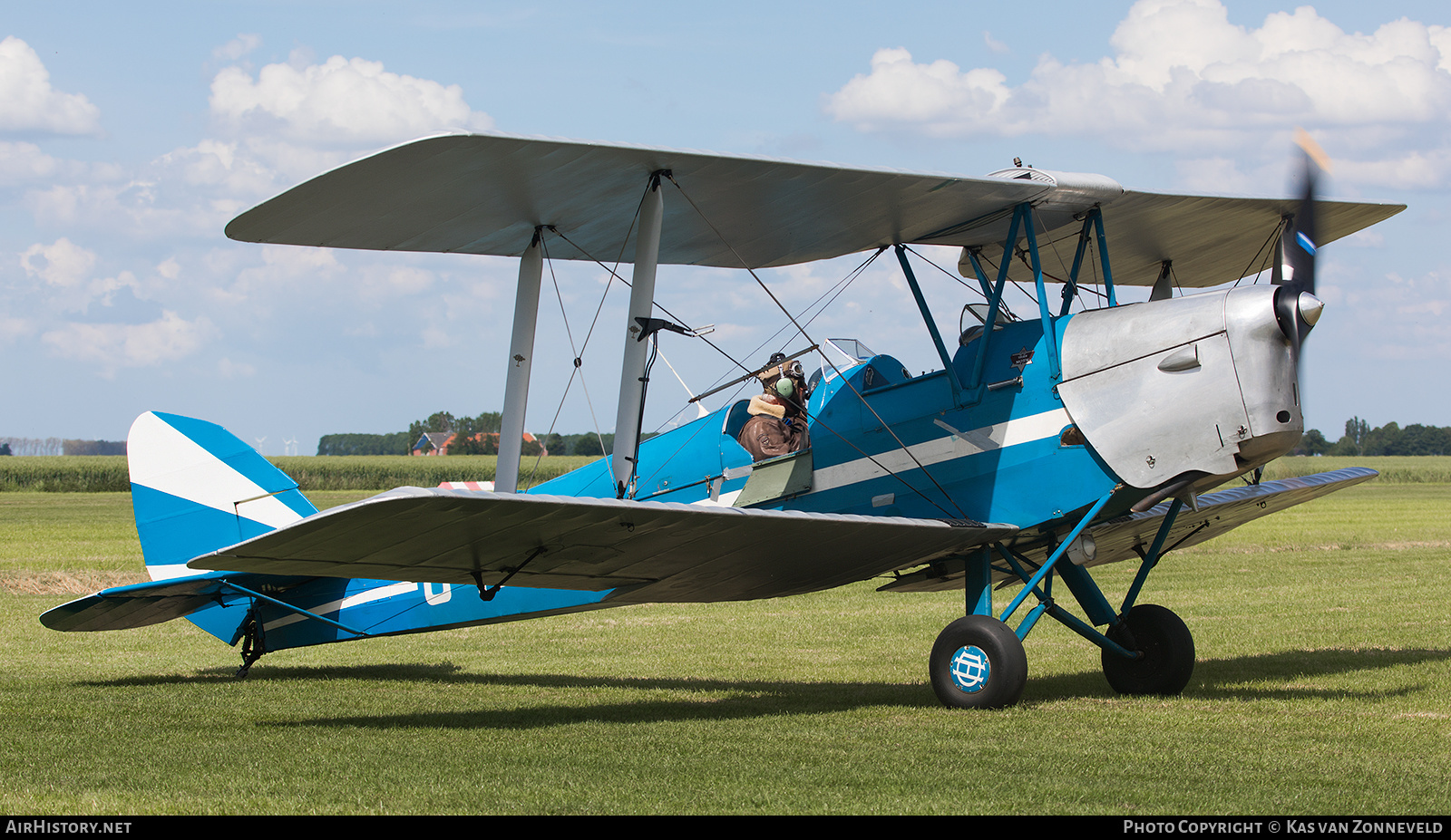 Aircraft Photo of G-AJHS | De Havilland D.H. 82A Tiger Moth II | AirHistory.net #258859