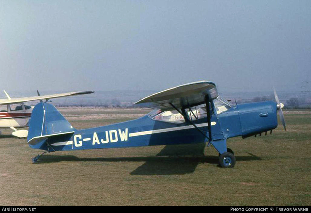 Aircraft Photo of G-AJDW | Taylorcraft J-1 Autocrat | AirHistory.net #258875