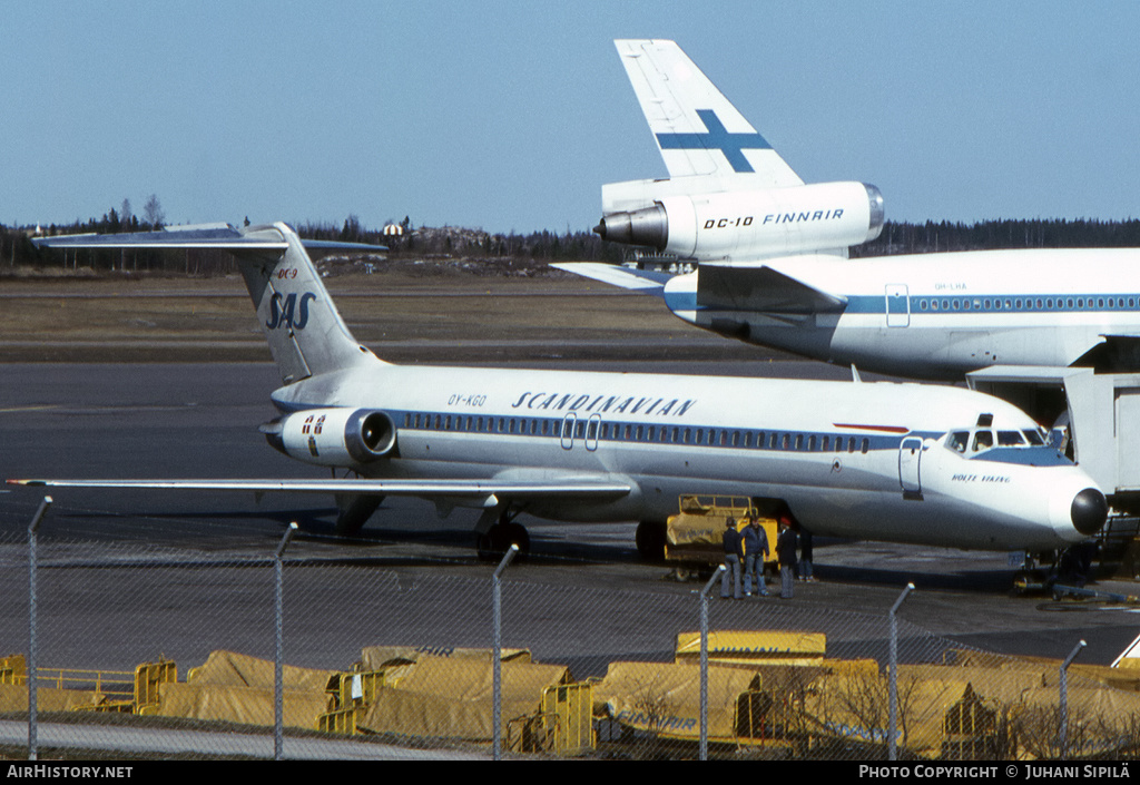 Aircraft Photo of OY-KGO | McDonnell Douglas DC-9-41 | Scandinavian Airlines - SAS | AirHistory.net #258876