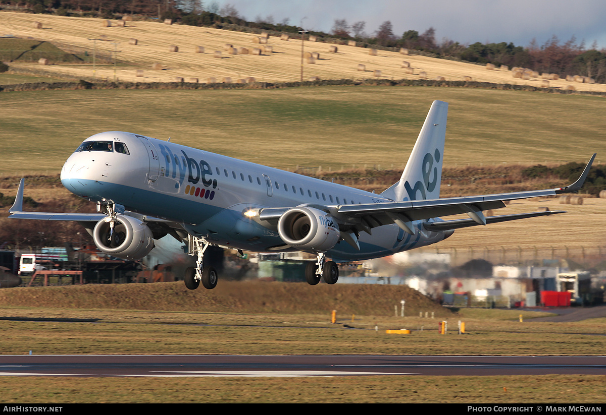 Aircraft Photo of G-FBEG | Embraer 195LR (ERJ-190-200LR) | Flybe | AirHistory.net #258901