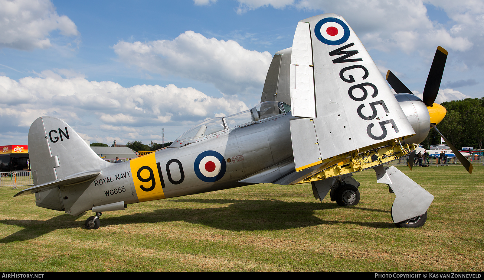 Aircraft Photo of G-INVN / WG655 | Hawker Sea Fury T20 | UK - Navy | AirHistory.net #258902