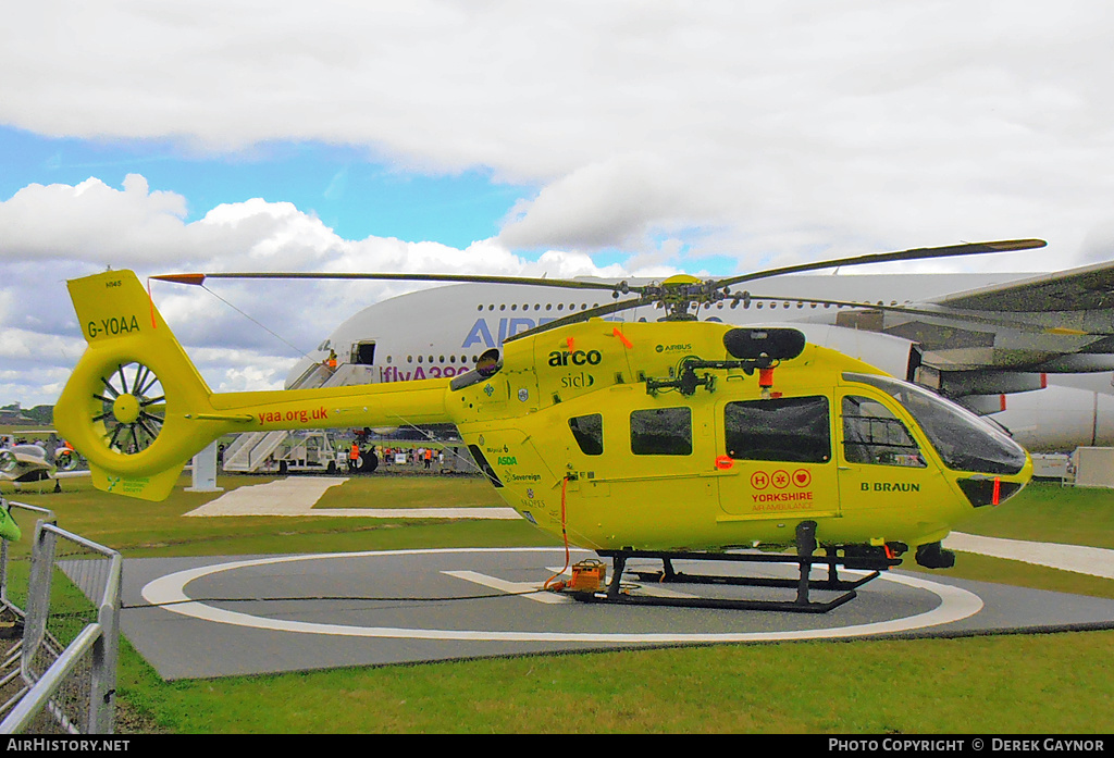 Aircraft Photo of G-YOAA | Airbus Helicopters H-145 (BK-117D-2) | Yorkshire Air Ambulance | AirHistory.net #258903