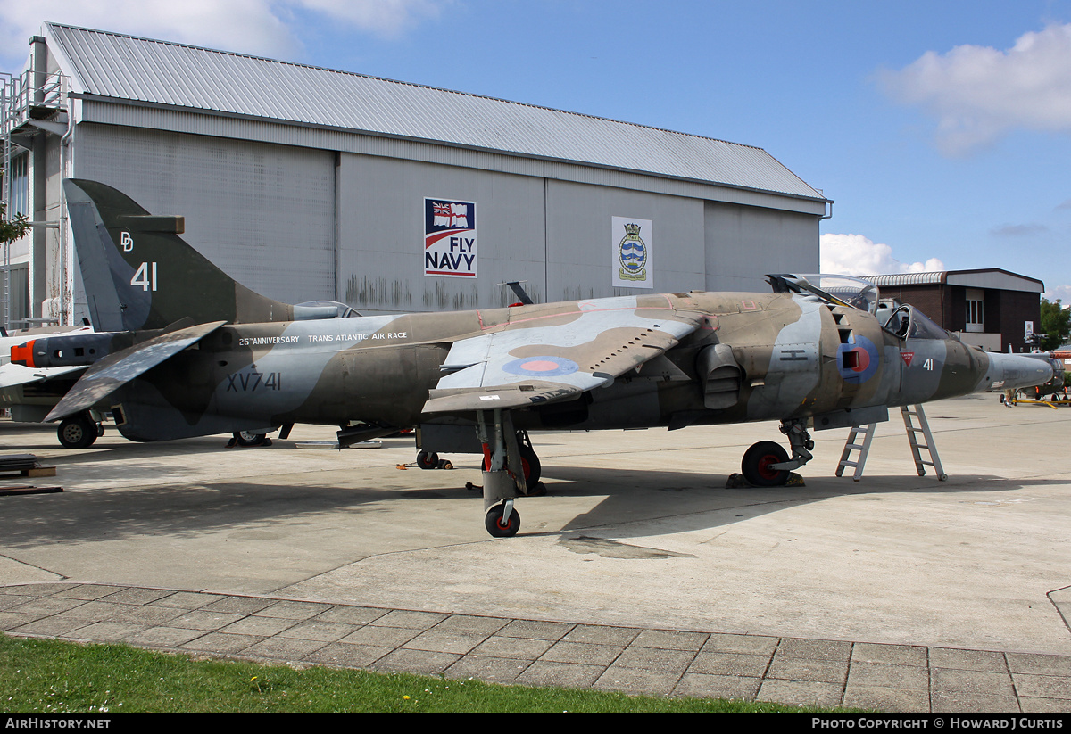 Aircraft Photo of XV741 | Hawker Siddeley Harrier GR3 | UK - Navy | AirHistory.net #258914