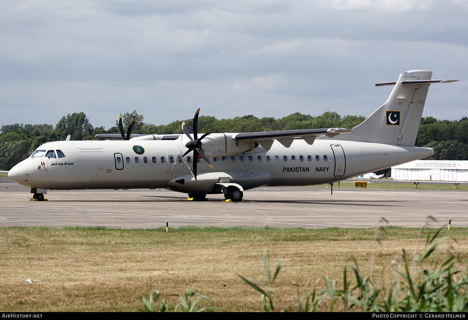 Aircraft Photo of 77 | ATR ATR-72-500 (ATR-72-212A) | Pakistan - Navy | AirHistory.net #258923