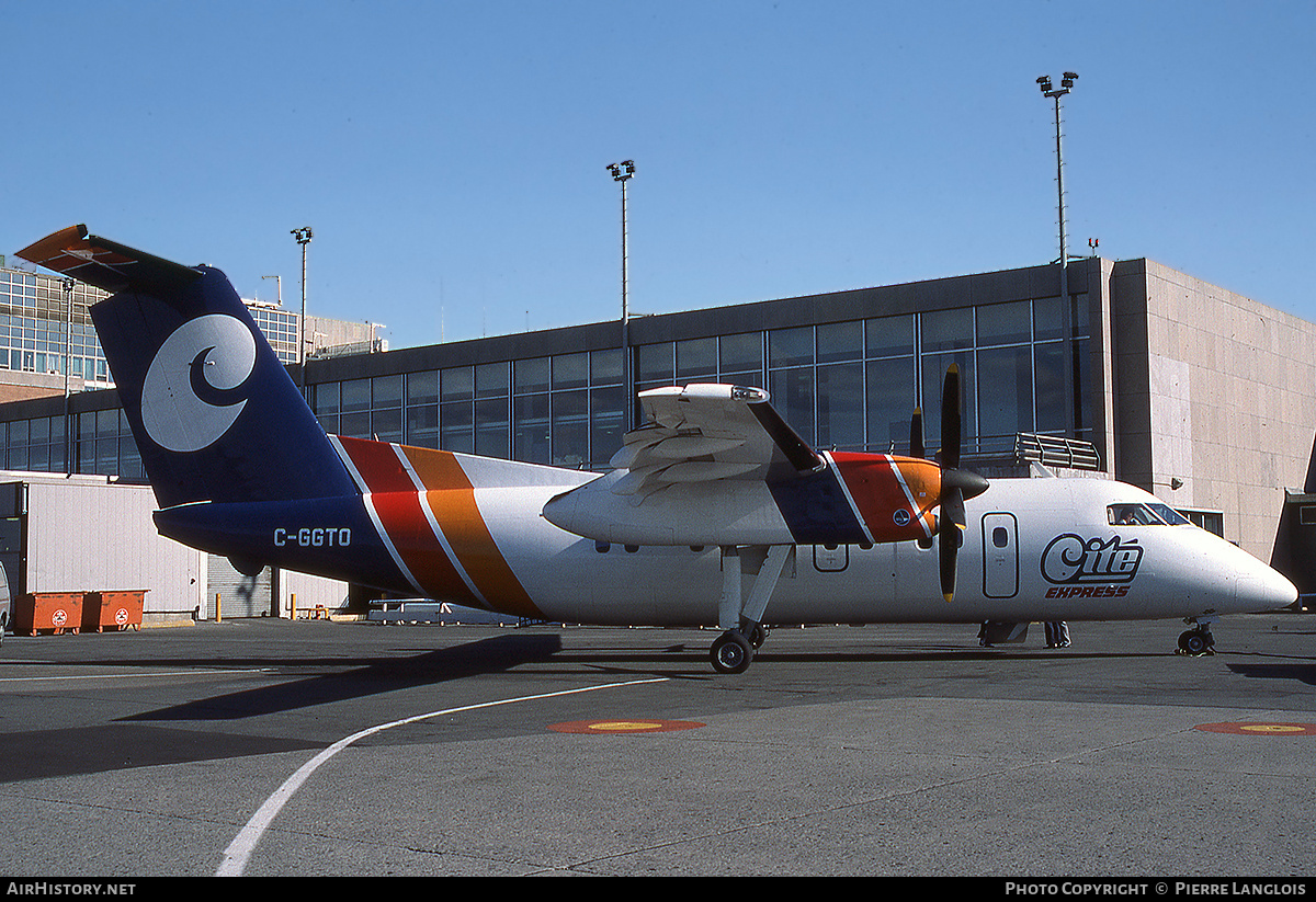 Aircraft Photo of C-GGTO | De Havilland Canada DHC-8-102 Dash 8 | City Express - Cité Express | AirHistory.net #258935