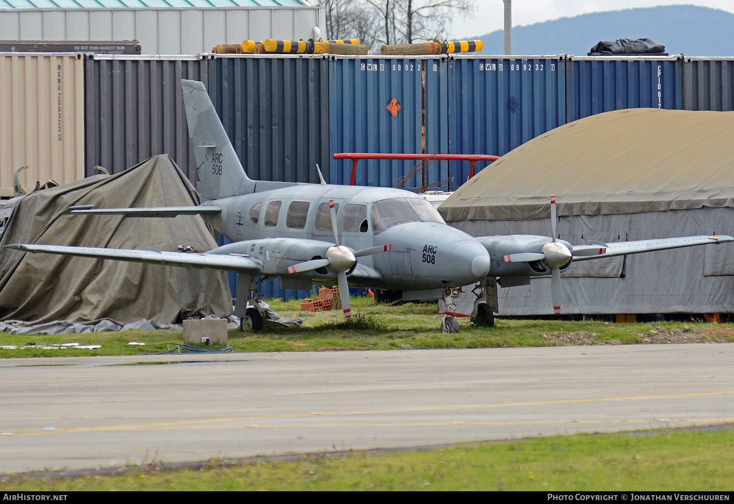 Aircraft Photo of ARC508 | Piper PA-31-325 Navajo C/R | Colombia - Navy | AirHistory.net #258939