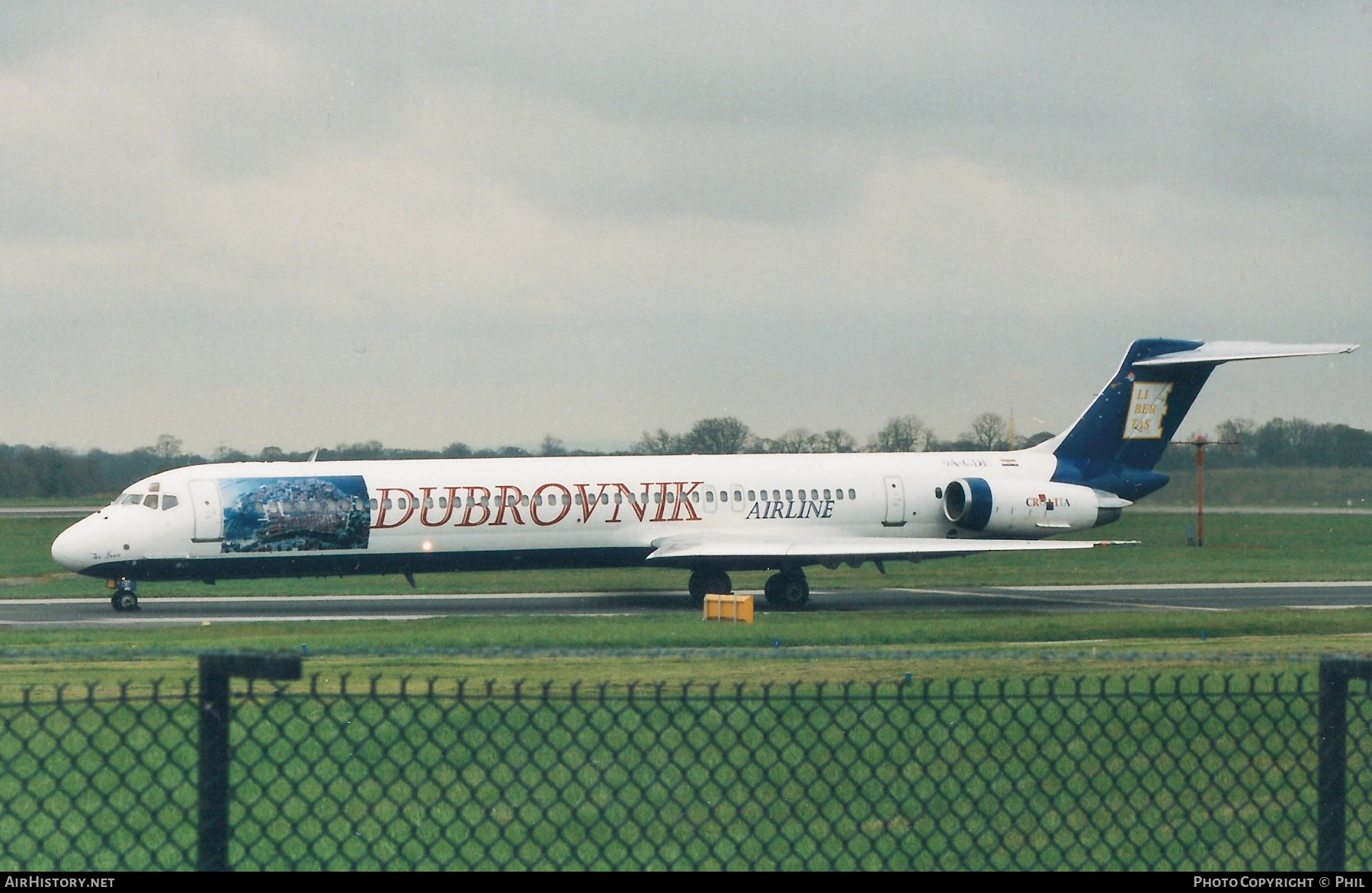 Aircraft Photo of 9A-CDE | McDonnell Douglas MD-82 (DC-9-82) | Dubrovnik Airline | AirHistory.net #258945