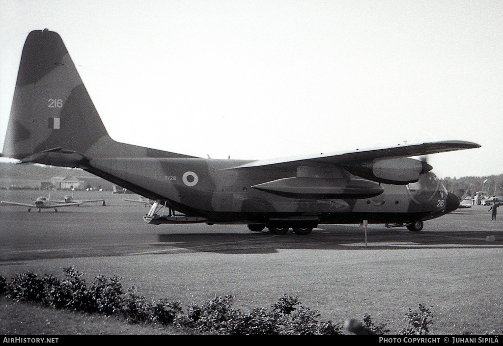 Aircraft Photo of XV216 | Lockheed C-130K Hercules C1 (L-382) | UK - Air Force | AirHistory.net #258948