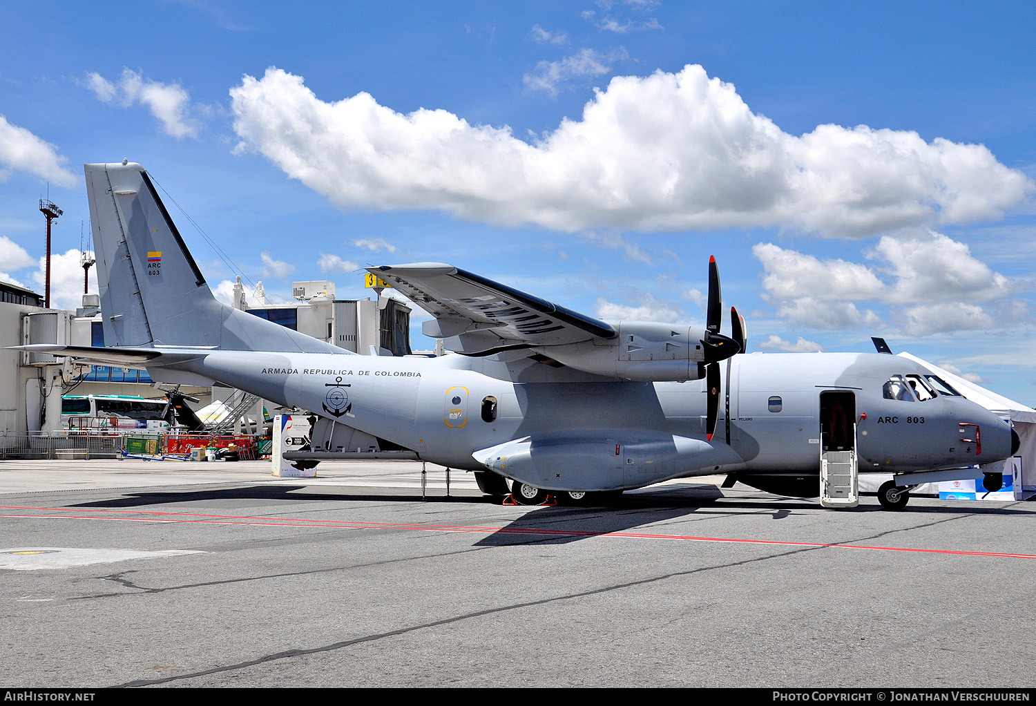 Aircraft Photo of ARC803 | CASA/IPTN CN235M-300 MPA | Colombia - Navy | AirHistory.net #258961