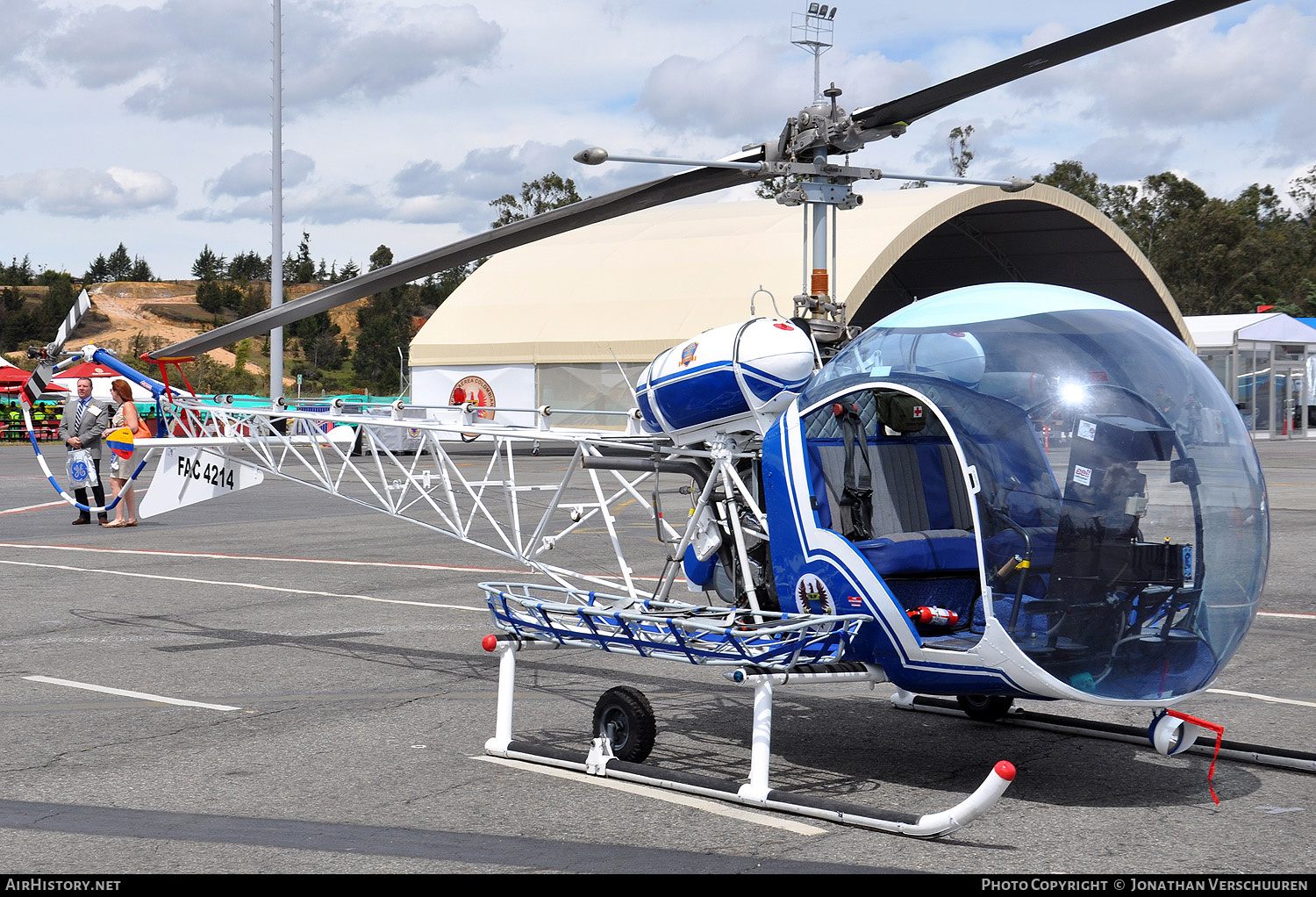 Aircraft Photo of FAC4214 | Bell OH-13S Sioux (47) | Colombia - Air Force | AirHistory.net #258965