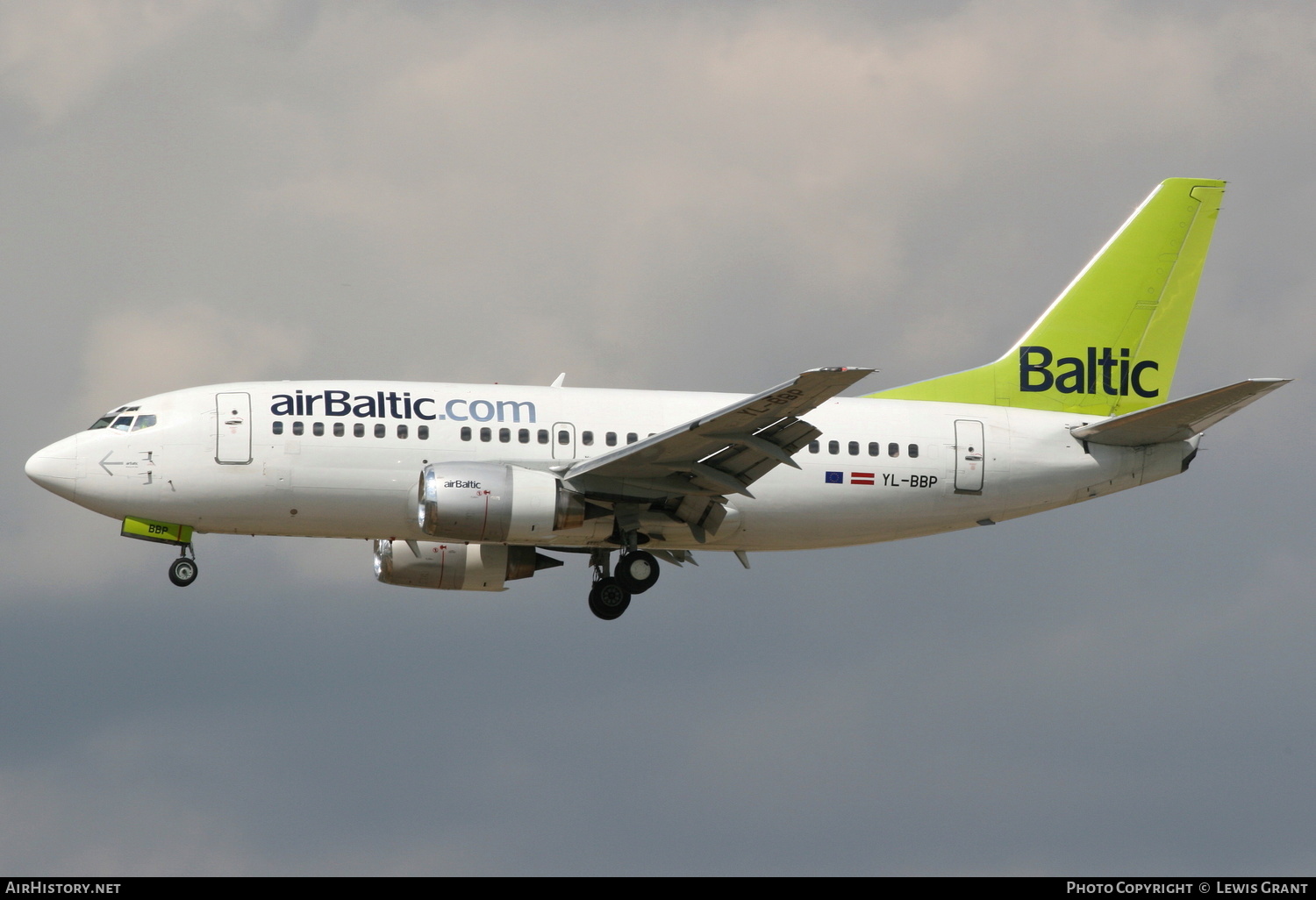 Aircraft Photo of YL-BBP | Boeing 737-522 | AirBaltic | AirHistory.net #258974