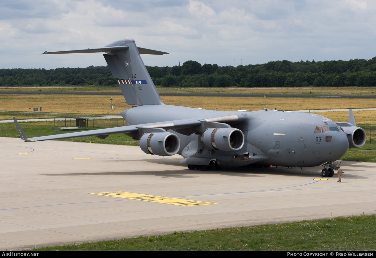 Aircraft Photo of 03 | Boeing C-17A Globemaster III | Hungary - Air Force | AirHistory.net #258981