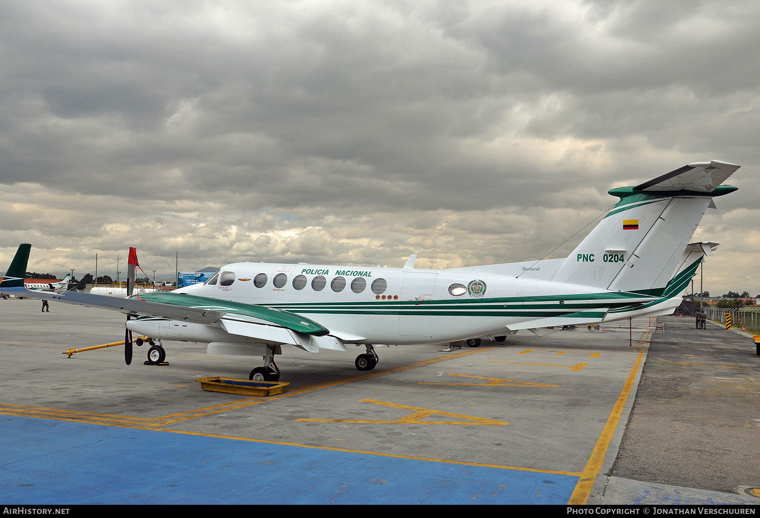 Aircraft Photo of PNC0204 | Hawker Beechcraft 350 King Air (B300) | Colombia - Police | AirHistory.net #258986