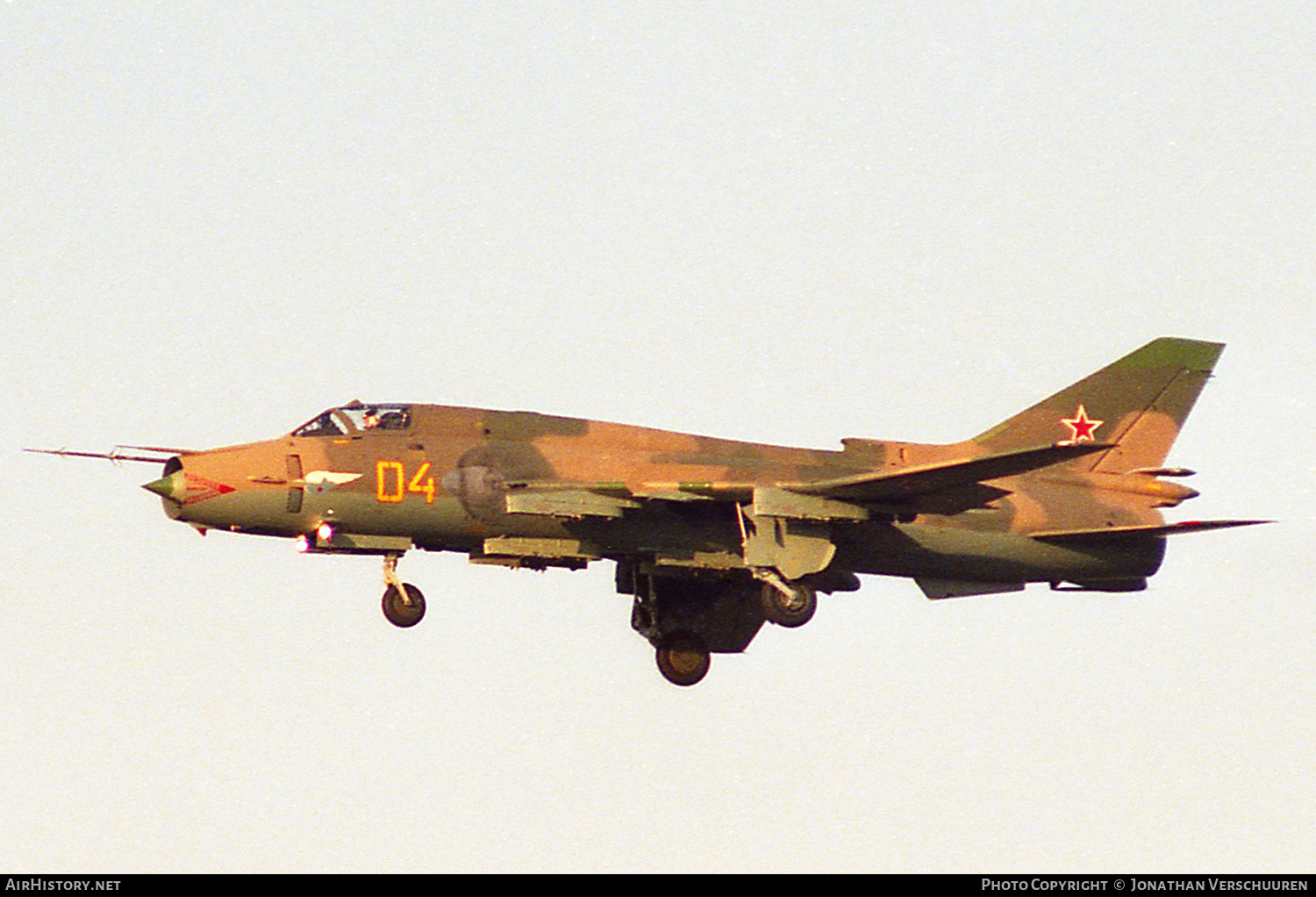 Aircraft Photo of 04 yellow | Sukhoi Su-17M4 | Soviet Union - Air Force | AirHistory.net #259002