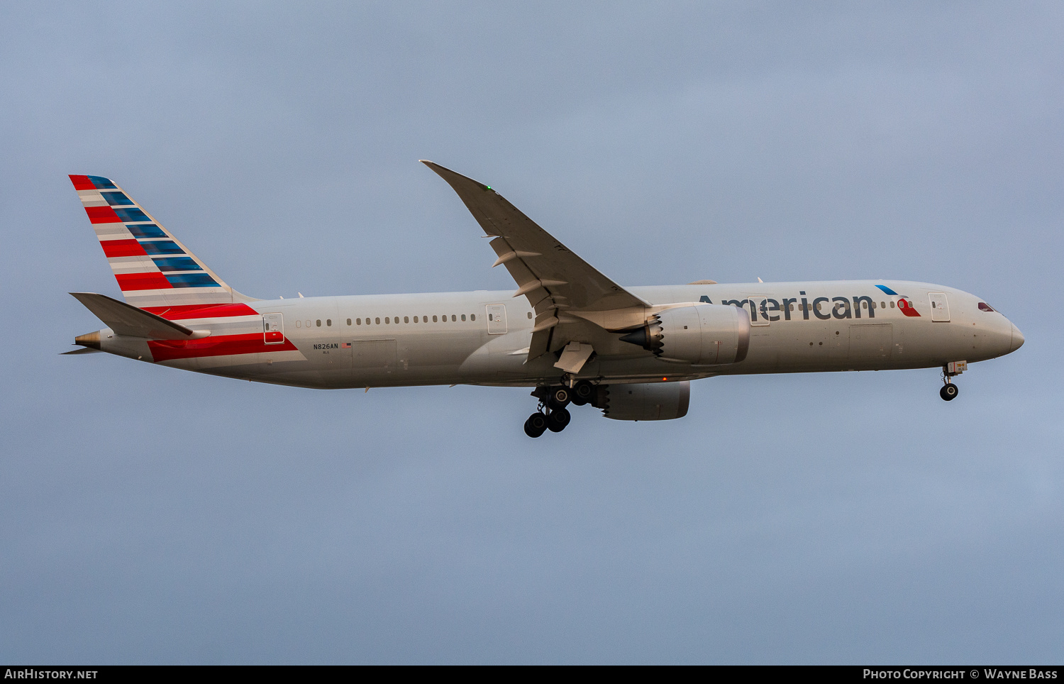 Aircraft Photo of N826AN | Boeing 787-9 Dreamliner | American Airlines | AirHistory.net #259025