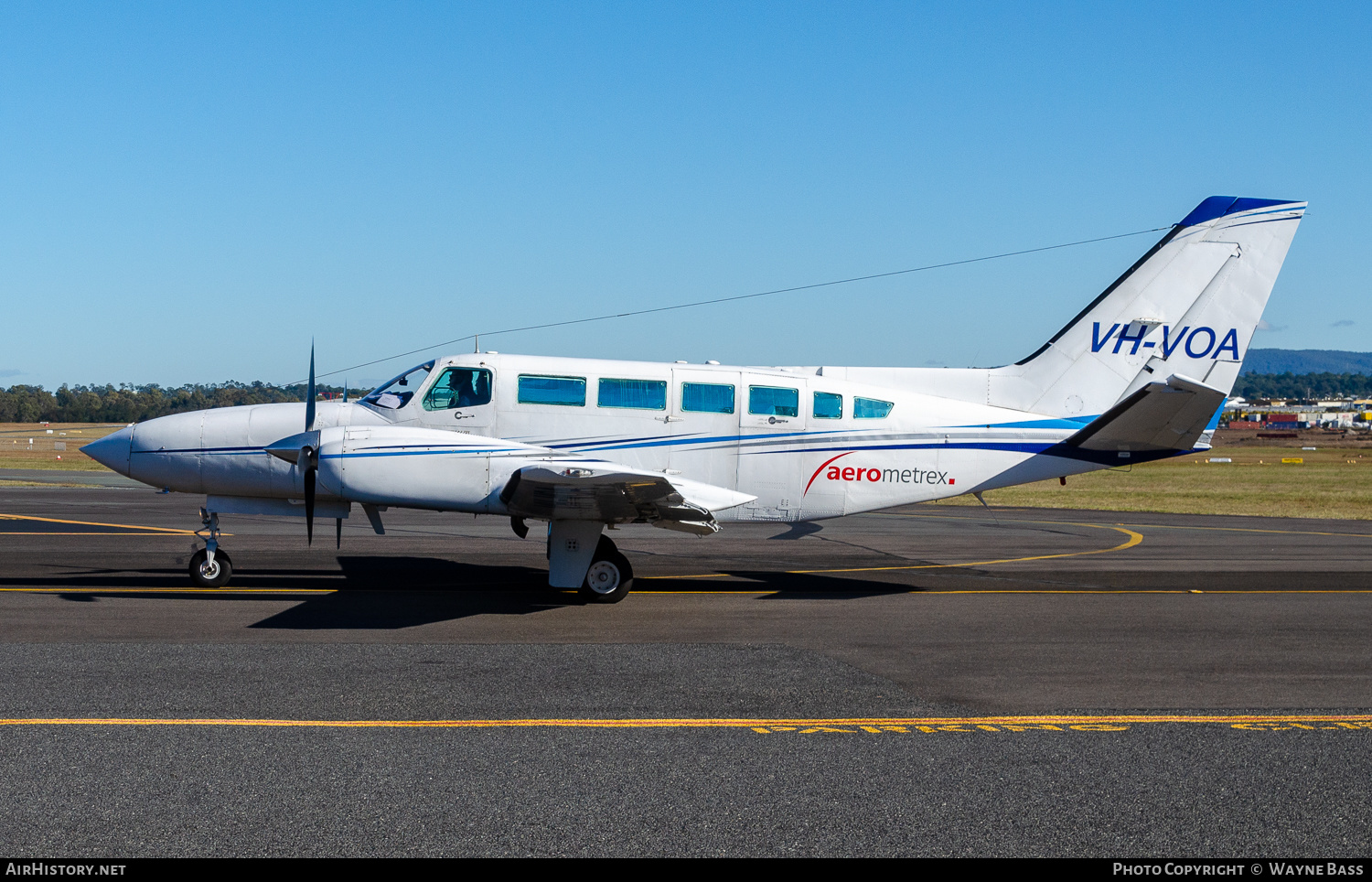 Aircraft Photo of VH-VOA | Cessna 404 Titan | Aerometrex | AirHistory.net #259033