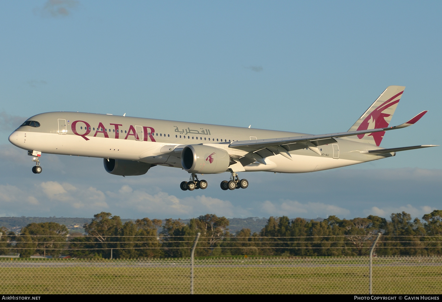 Aircraft Photo of A7-ALI | Airbus A350-941 | Qatar Airways | AirHistory.net #259039