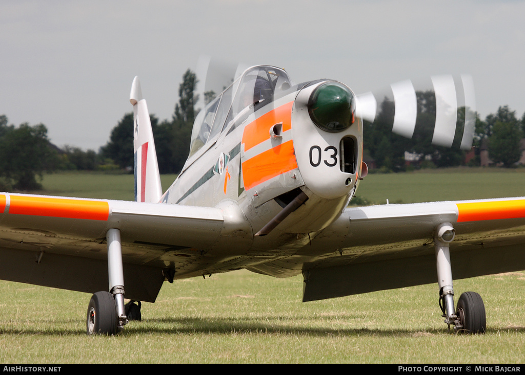 Aircraft Photo of G-BBRV / WD347 | De Havilland DHC-1 Chipmunk Mk22 | UK - Air Force | AirHistory.net #259044