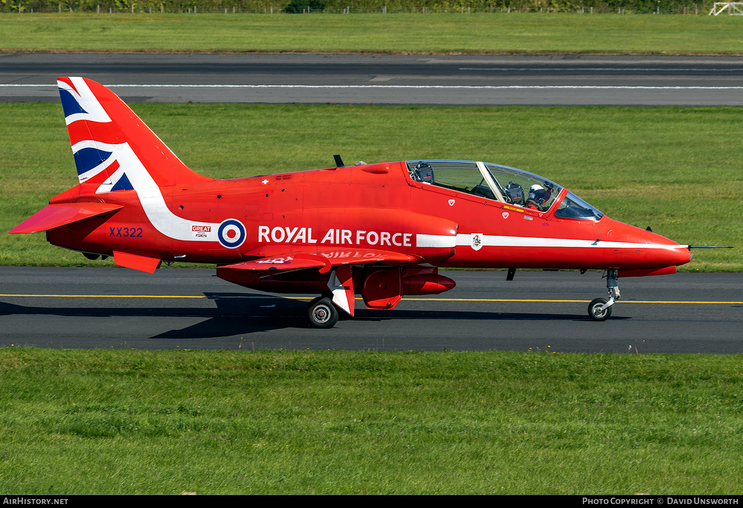 Aircraft Photo of XX322 | British Aerospace Hawk T1A | UK - Air Force | AirHistory.net #259047