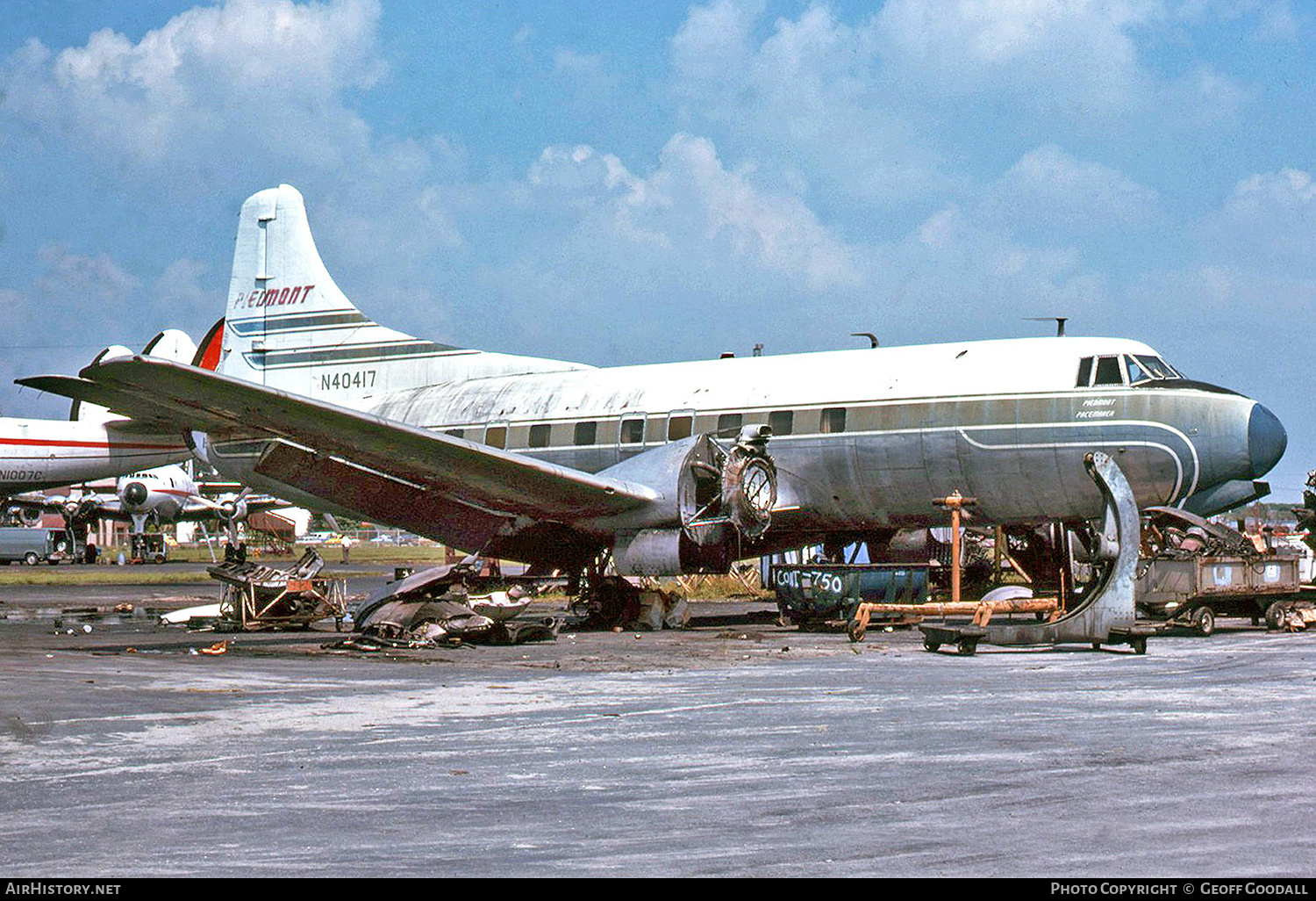 Aircraft Photo of N40417 | Martin 404 | Piedmont Airlines | AirHistory.net #259057