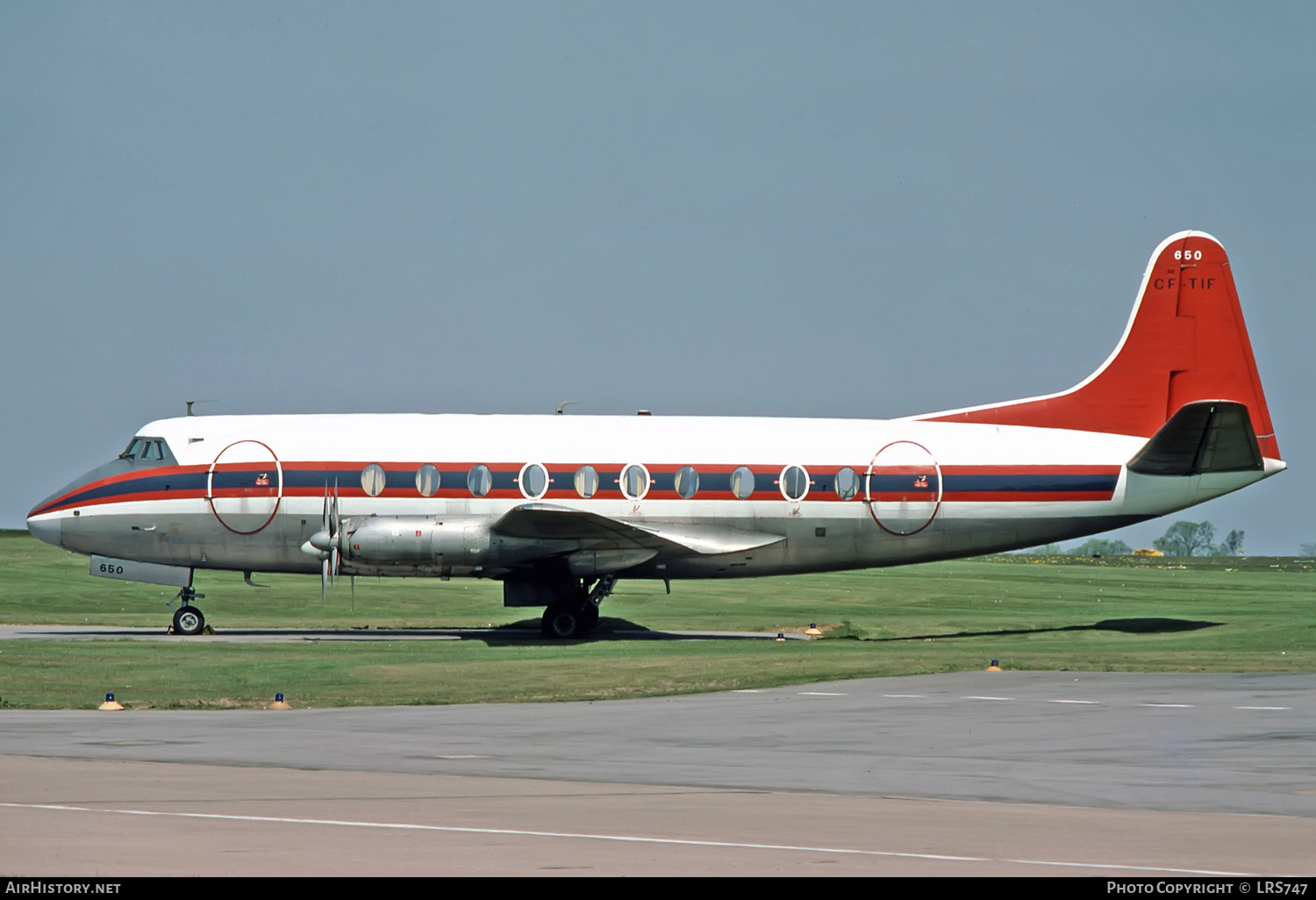 Aircraft Photo of CF-TIF | Vickers 757 Viscount | AirHistory.net #259058