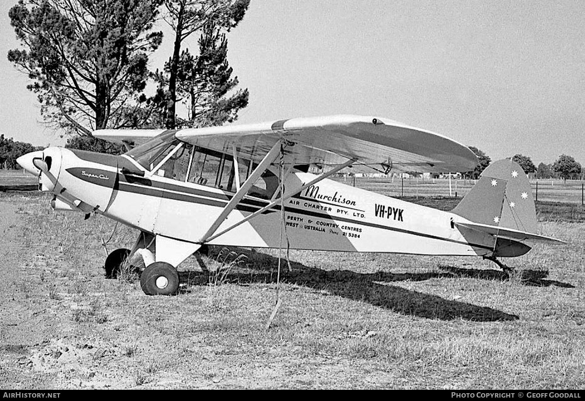 Aircraft Photo of VH-PYK | Piper PA-18-150 Super Cub | Murchison Air Charter | AirHistory.net #259060
