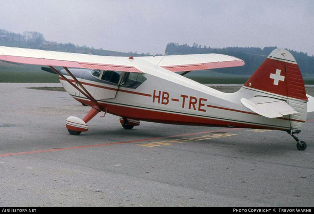 Aircraft Photo of HB-TRE | Stinson 108-2 Voyager | AirHistory.net #259065