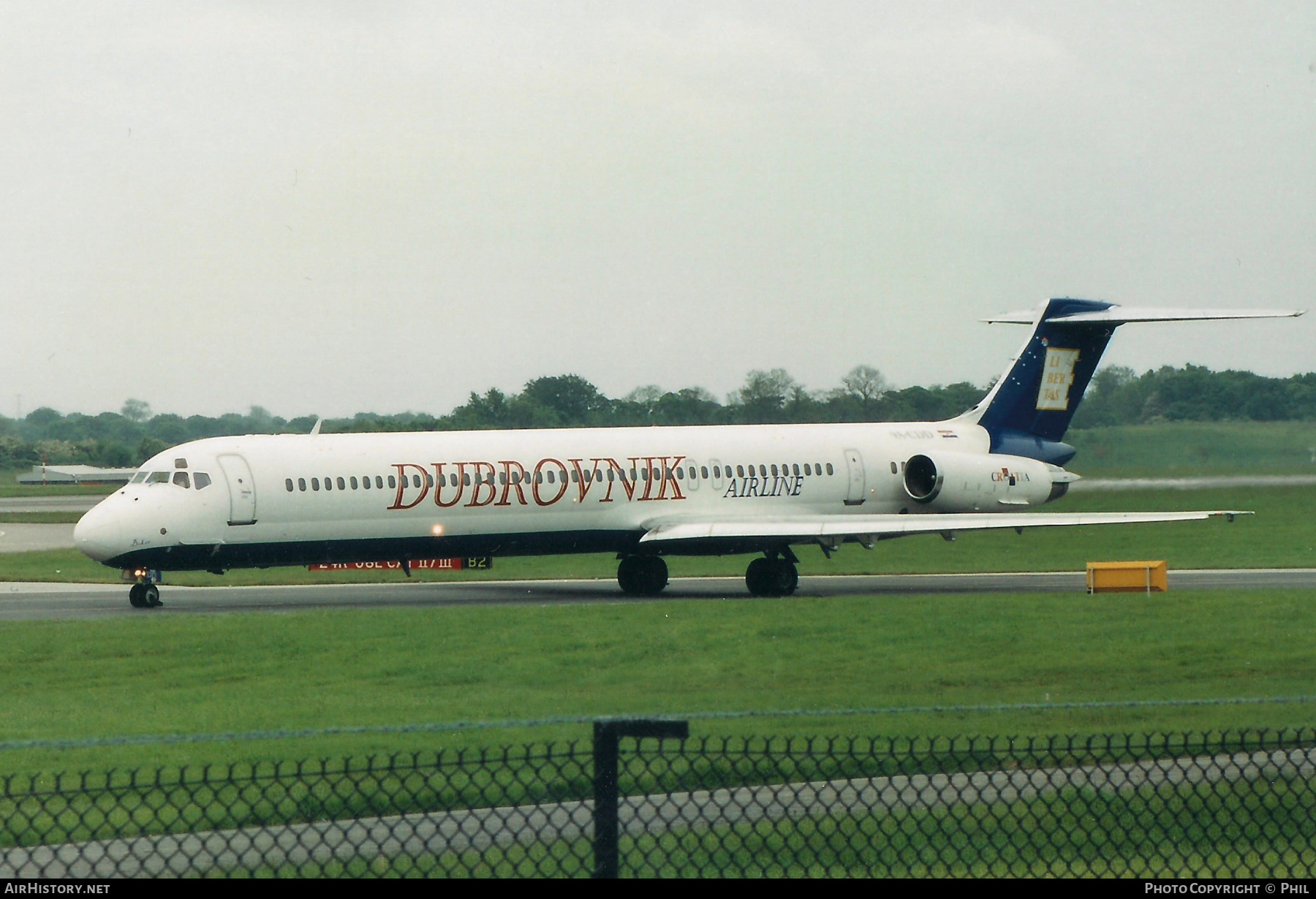 Aircraft Photo of 9A-CDD | McDonnell Douglas MD-82 (DC-9-82) | Dubrovnik Airline | AirHistory.net #259070