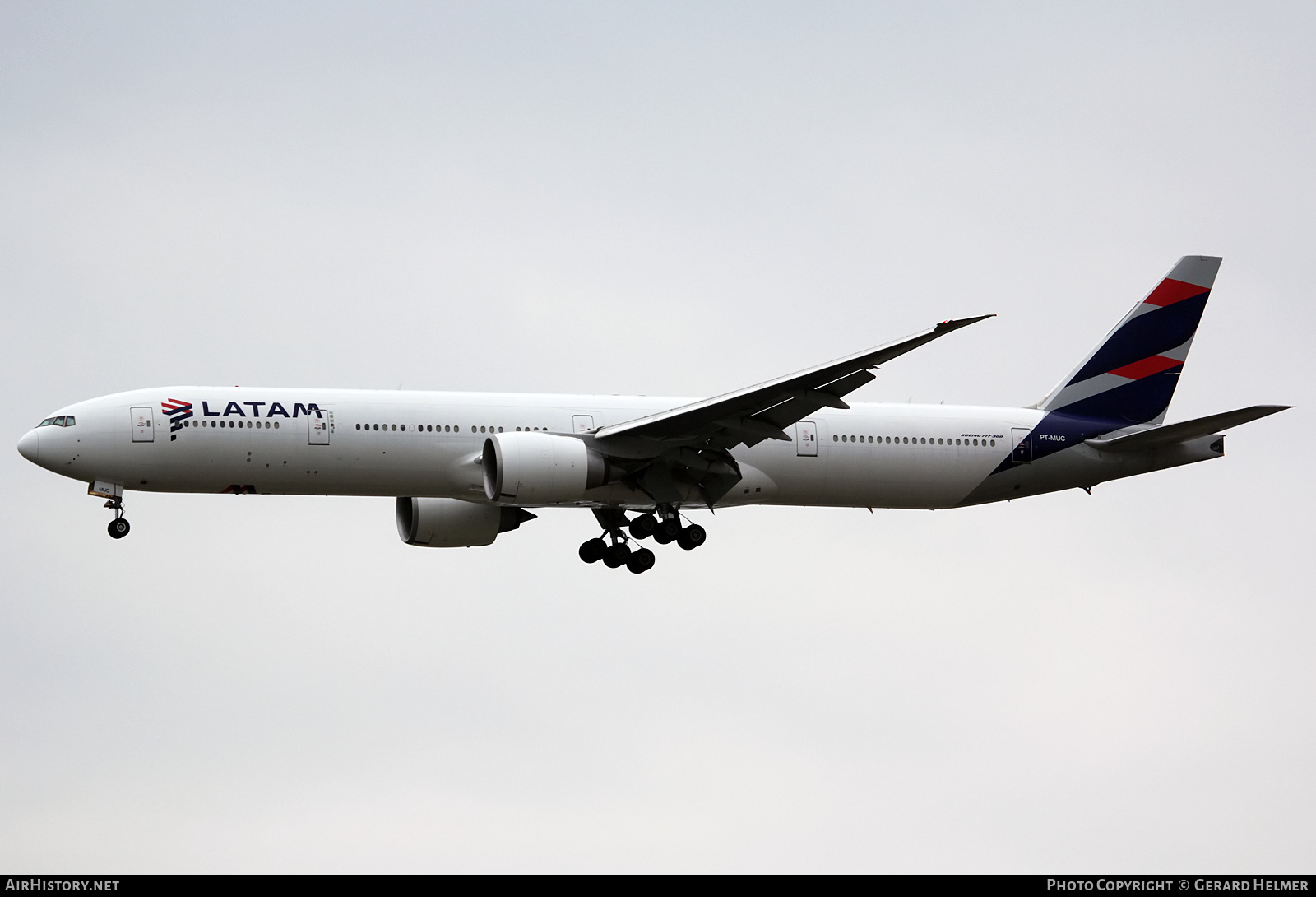 Aircraft Photo of PT-MUC | Boeing 777-32W/ER | LATAM Airlines | AirHistory.net #259071