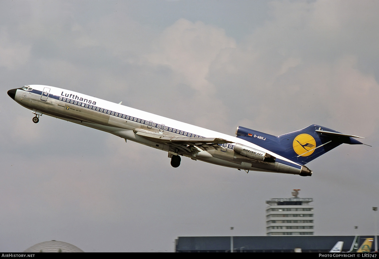 Aircraft Photo of D-ABKJ | Boeing 727-230/Adv | Lufthansa | AirHistory.net #259077