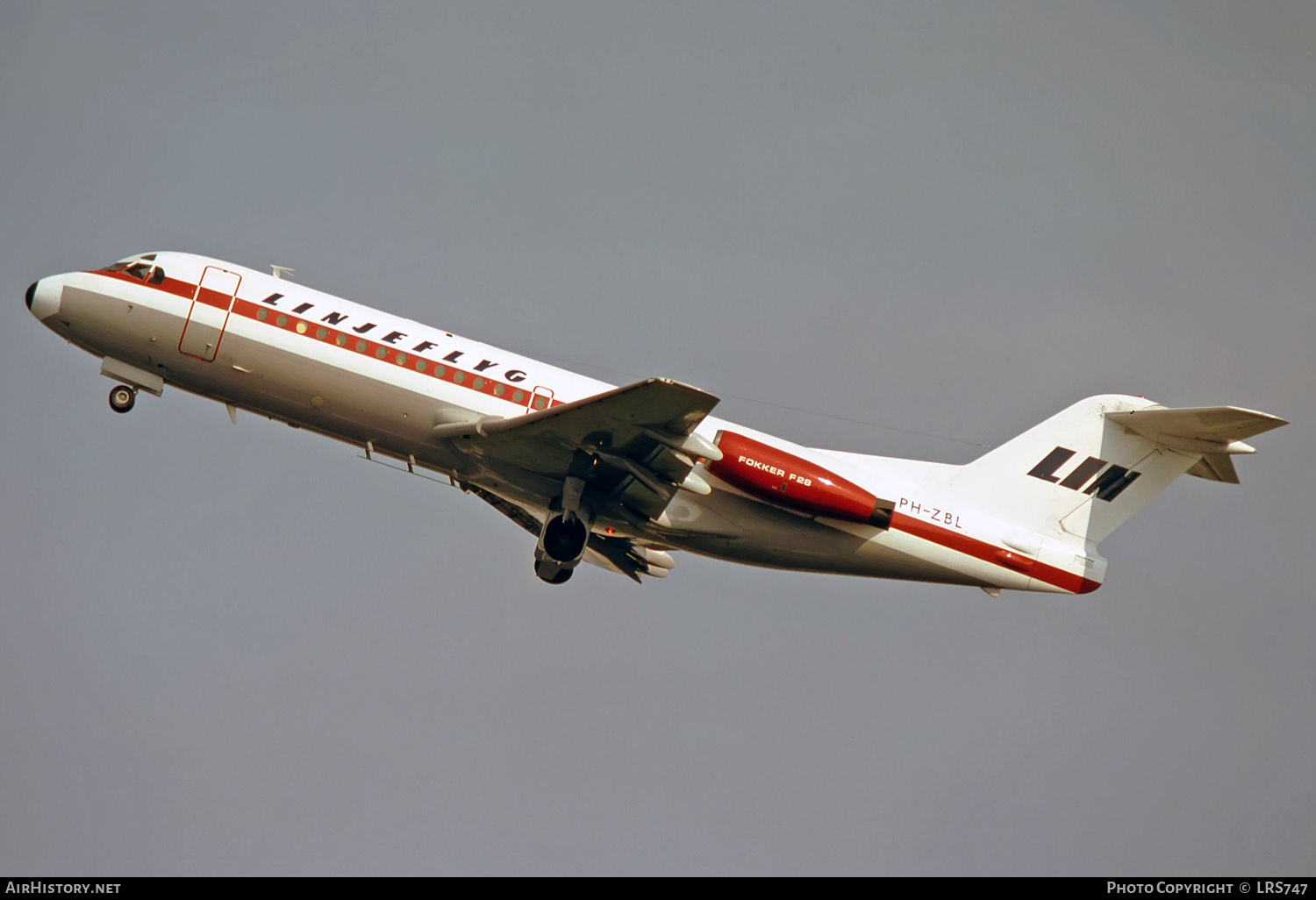 Aircraft Photo of PH-ZBL | Fokker F28-6000 Fellowship | Linjeflyg | AirHistory.net #259079