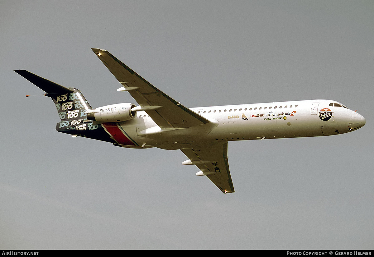 Aircraft Photo of PH-MKC | Fokker 100 (F28-0100) | Fokker | AirHistory.net #259084