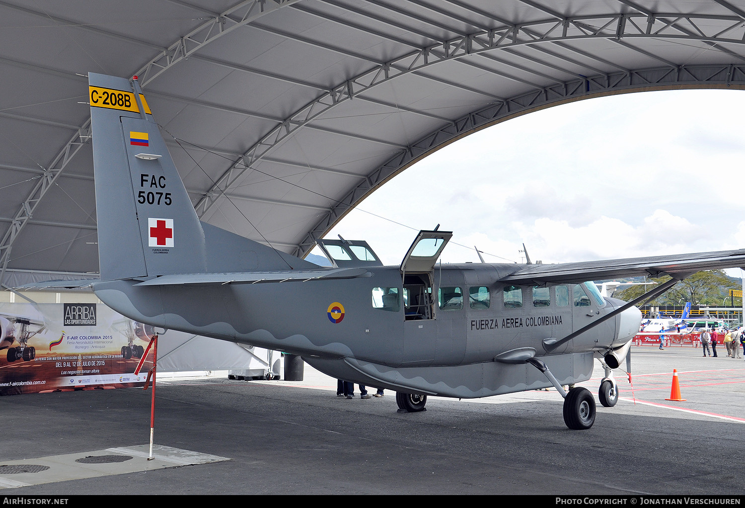Aircraft Photo of FAC5075 | Cessna 208B Grand Caravan | Colombia - Air Force | AirHistory.net #259089