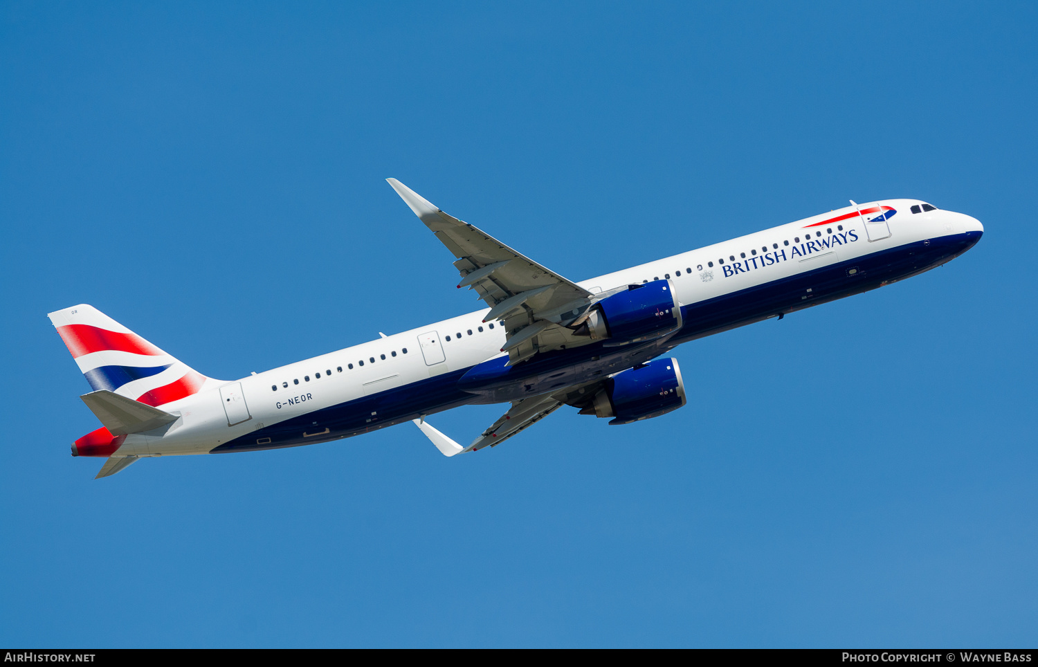 Aircraft Photo of G-NEOR | Airbus A321-251NX | British Airways | AirHistory.net #259101