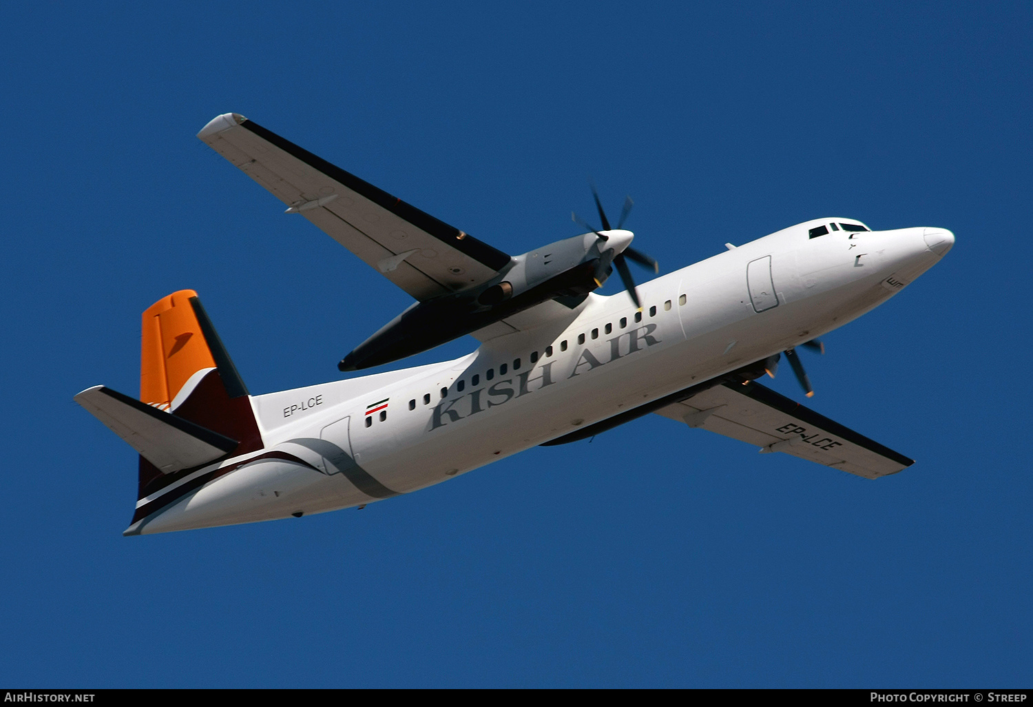 Aircraft Photo of EP-LCE | Fokker 50 | Kish Air | AirHistory.net #259112