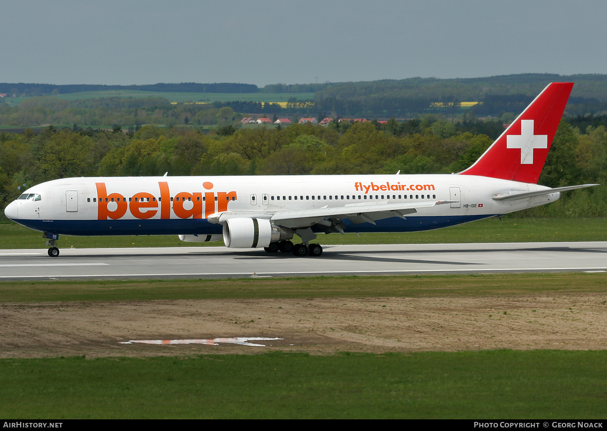 Aircraft Photo of HB-ISE | Boeing 767-3Q8/ER | Belair | AirHistory.net #259114