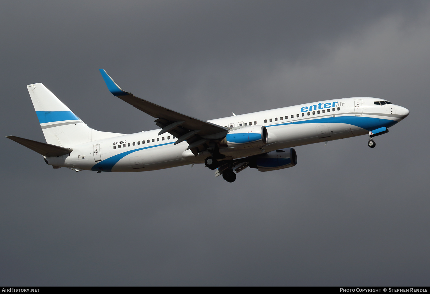 Aircraft Photo of SP-ENG | Boeing 737-8CX | Enter Air | AirHistory.net #259119