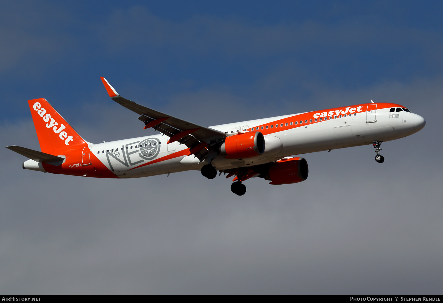 Aircraft Photo of G-UZMA | Airbus A321-251NX | EasyJet | AirHistory.net #259123