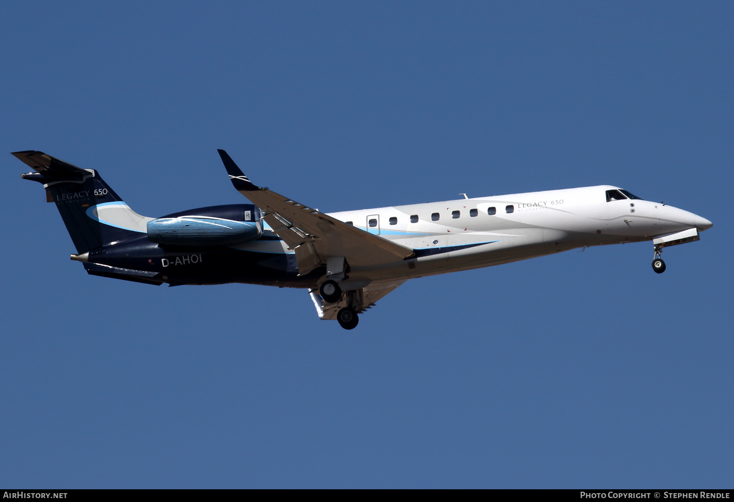 Aircraft Photo of D-AHOI | Embraer Legacy 650 (EMB-135BJ) | AirHistory.net #259124
