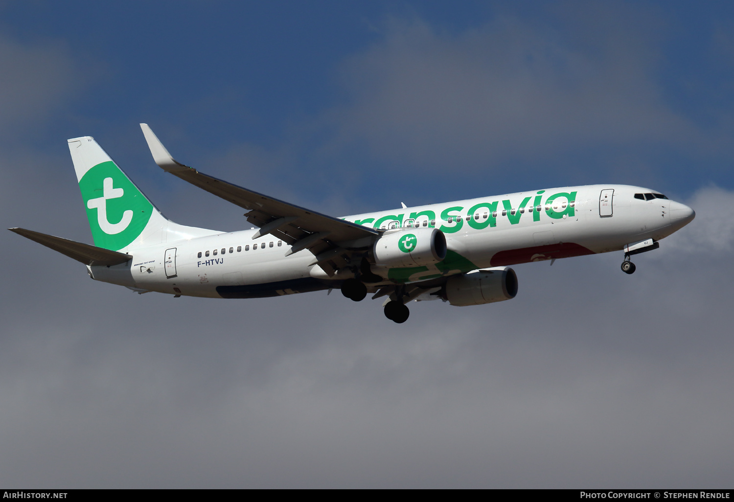 Aircraft Photo of F-HTVJ | Boeing 737-800 | Transavia | AirHistory.net #259128