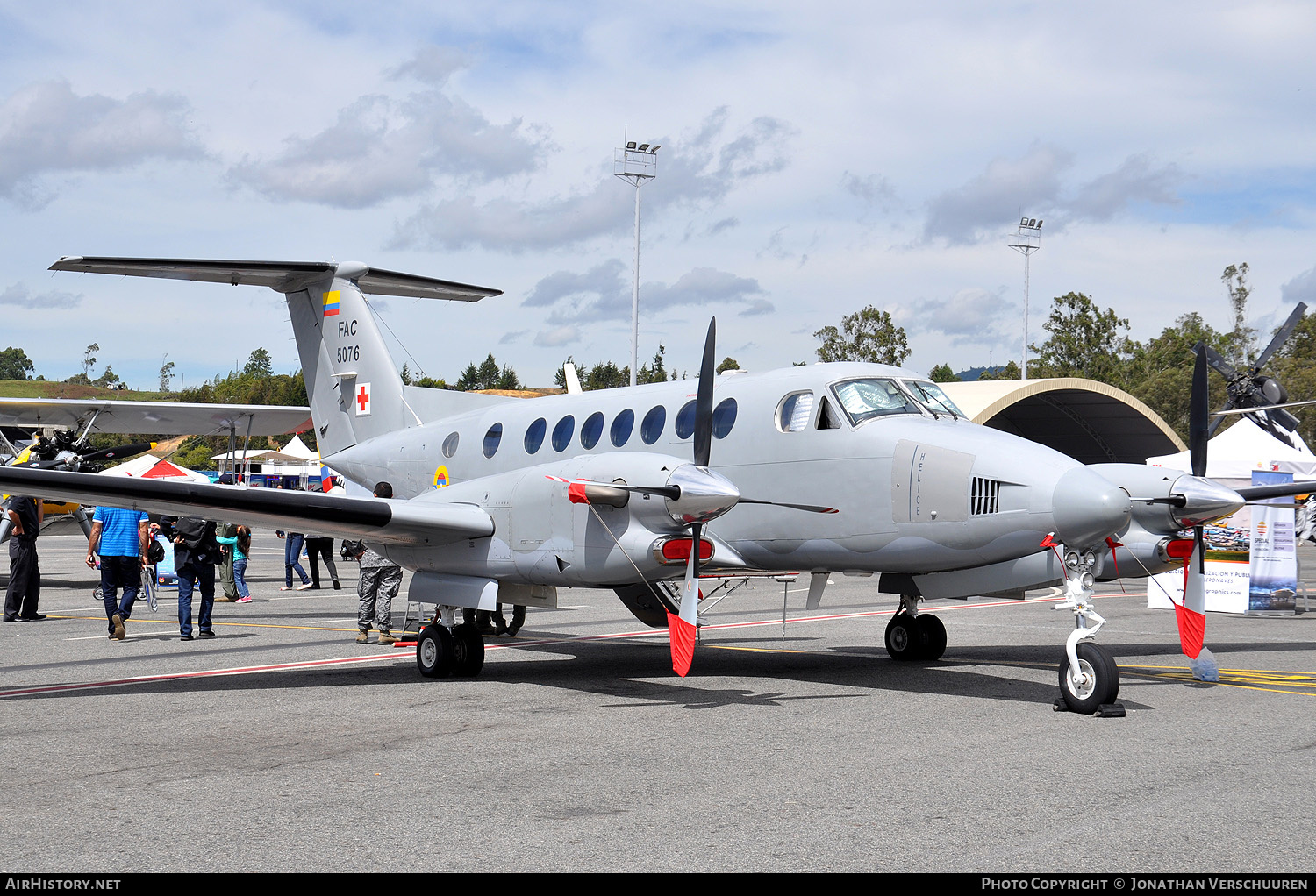 Aircraft Photo of FAC5076 | Hawker Beechcraft 350 King Air (B300) | Colombia - Air Force | AirHistory.net #259132