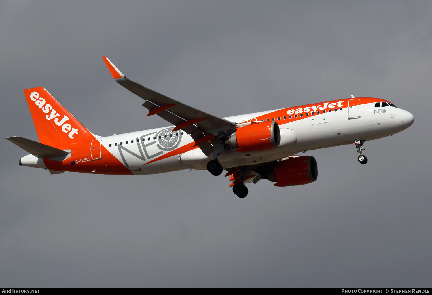Aircraft Photo of G-UZHC | Airbus A320-251N | EasyJet | AirHistory.net #259146