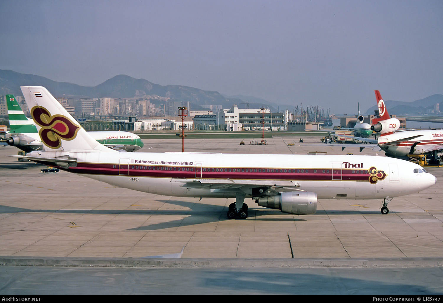 Aircraft Photo of HS-TGH | Airbus A300B4-2C | Thai Airways International | AirHistory.net #259154