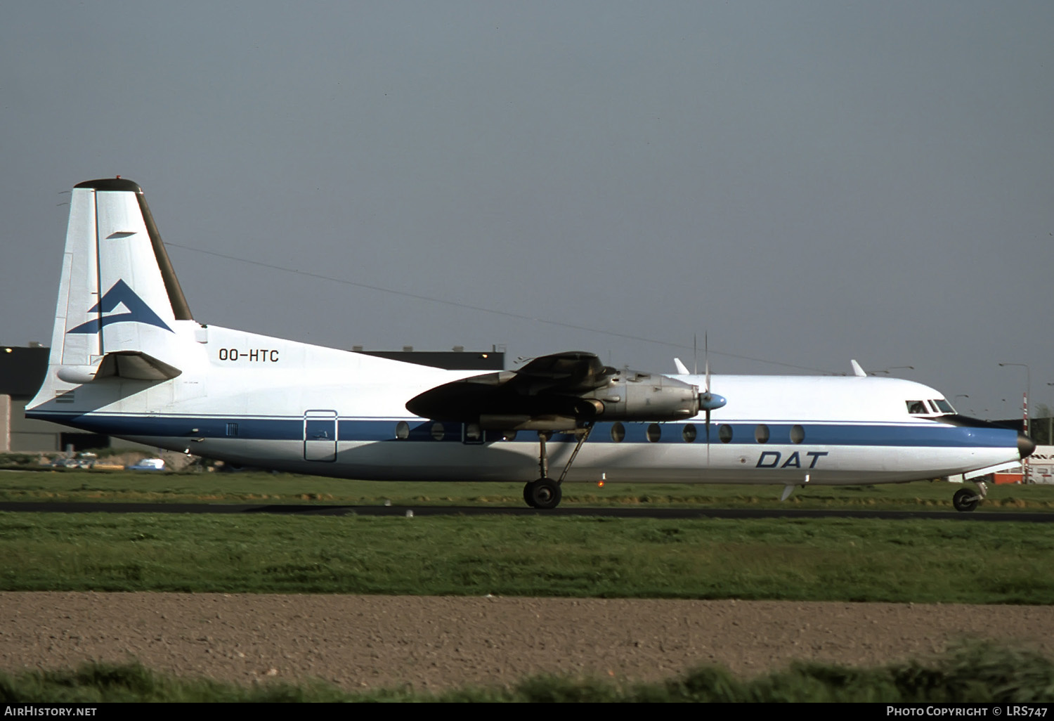 Aircraft Photo of OO-HTC | Fairchild Hiller FH-227B | Delta Air Transport - DAT | AirHistory.net #259158