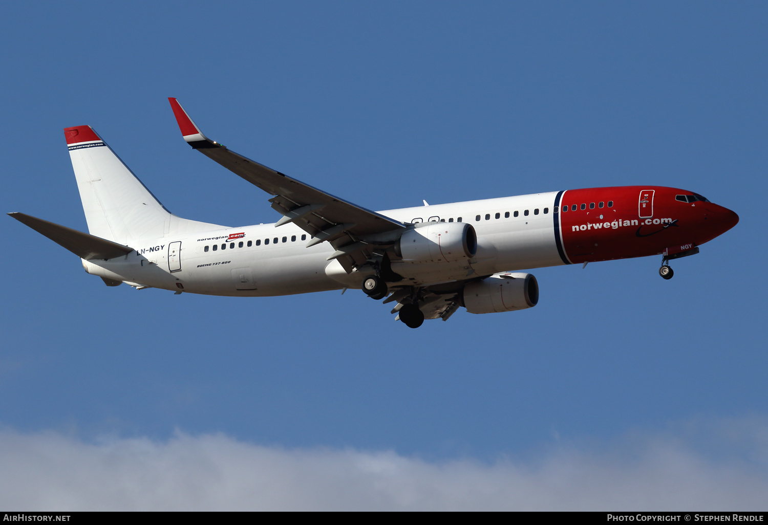 Aircraft Photo of LN-NGY | Boeing 737-8JP | Norwegian | AirHistory.net #259162