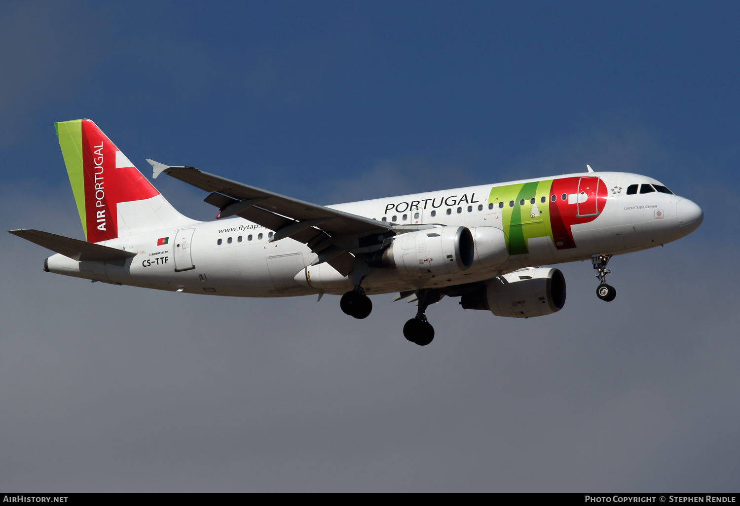 Aircraft Photo of CS-TTF | Airbus A319-111 | TAP Air Portugal | AirHistory.net #259174